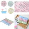 Thickening Oil-proof Shower Cap Reusable Blue/yellow/pink Polka Dot Spa Cap