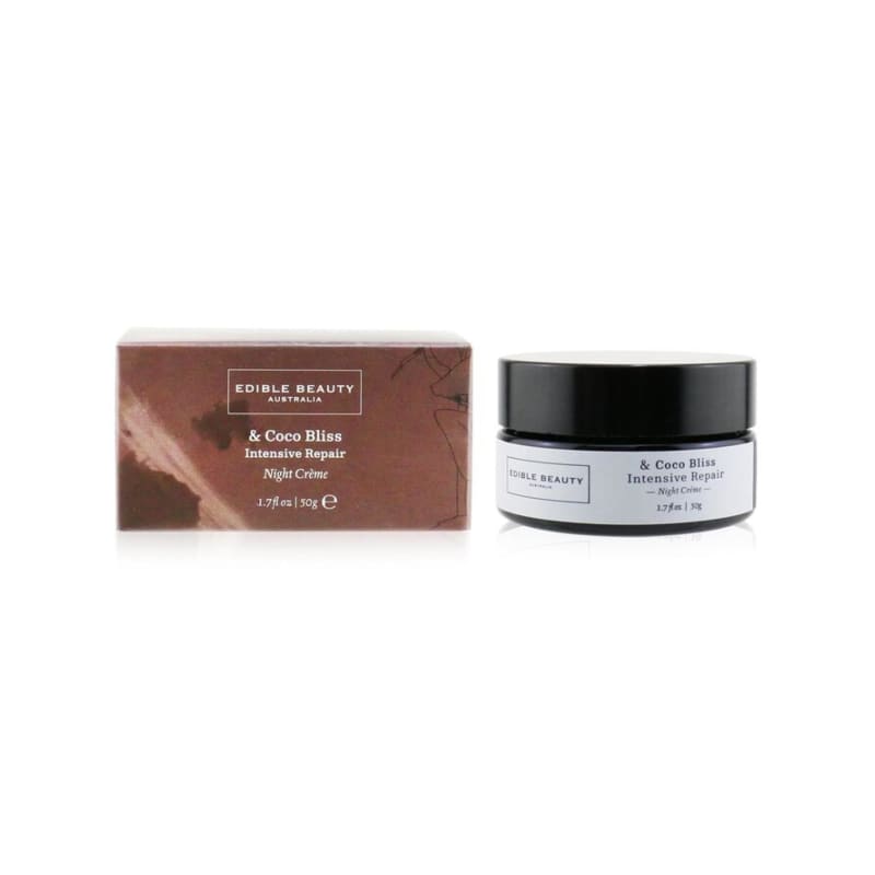 Edible Beauty & Coco Bliss Intensive Reparative Night Cream 50g