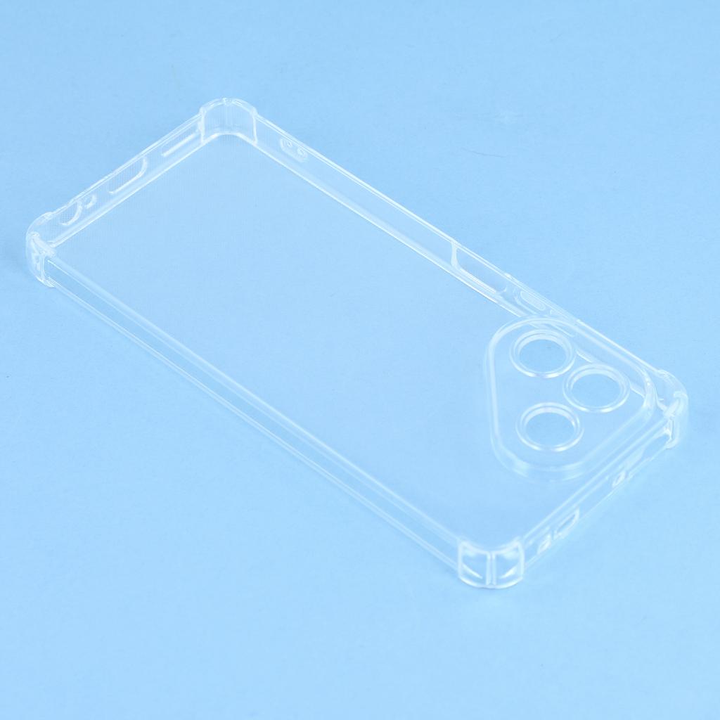 Для TECNO Pova 7 4G Чехол Усиленные Четыре Угла Противоударный Прозрачный ТПУ Чехол для Телефона
