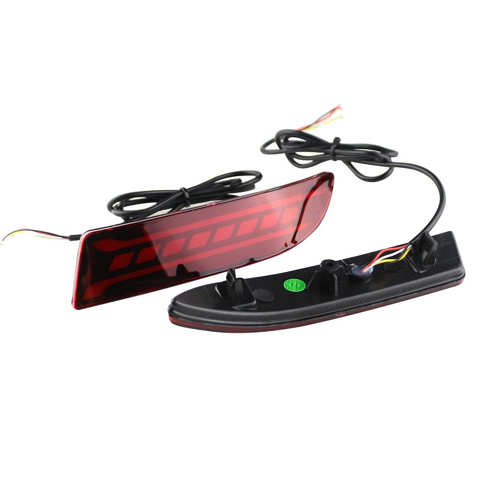 For Toyota Avanza 2022 2023 2024 Rear Bumper Light Turn Signal LED Lights Brake Reversing Lamp 2Pcs Reflector Accessories