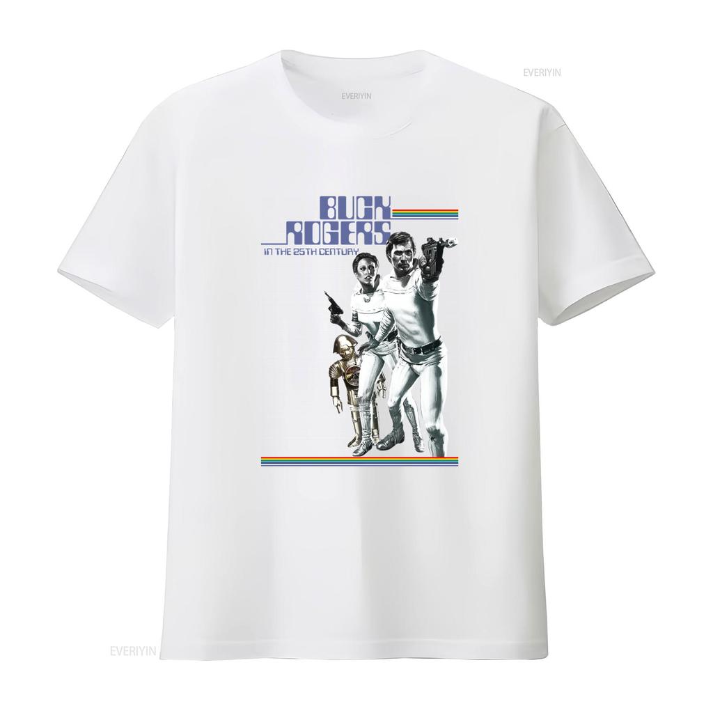 Buck Rogers in The 25th Century TV Movie Sci Fi Adventure T Shirt Top T1463 vintage Washed Slightly Stylish Comfortable