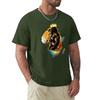 The African King T-Shirt Anime Summer Top Mens Graphic T-Shirts Big And Tall