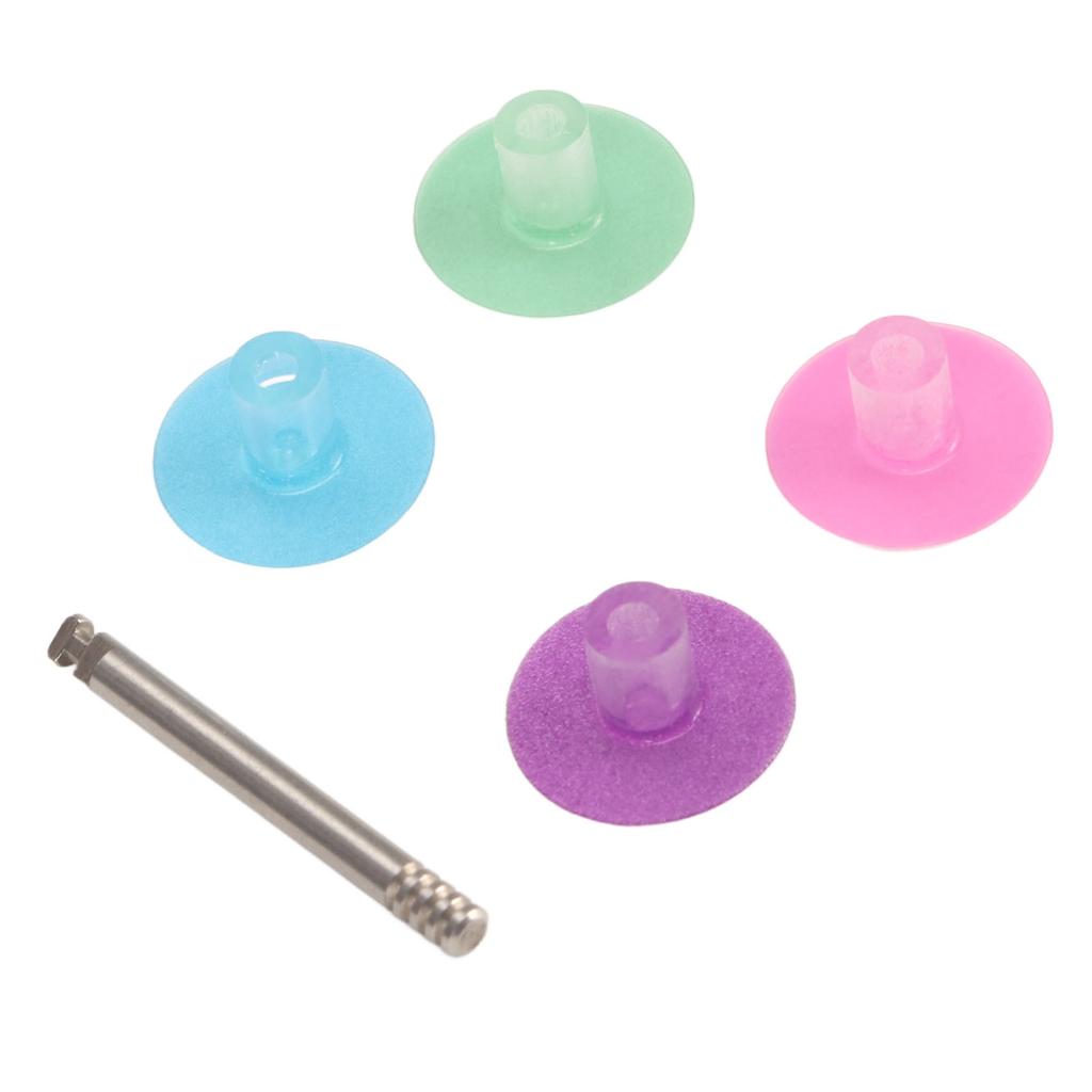 Набор из 40 шт. стоматологических полировальных дисков Шлифовка поверхностей Разные цвета Диск для полировки зубов По типу оправки A
