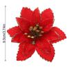 Gold Powder Glitter Home Xmas Ornaments Christmas Tree Decorations Christmas Flowers Fake Flowers
