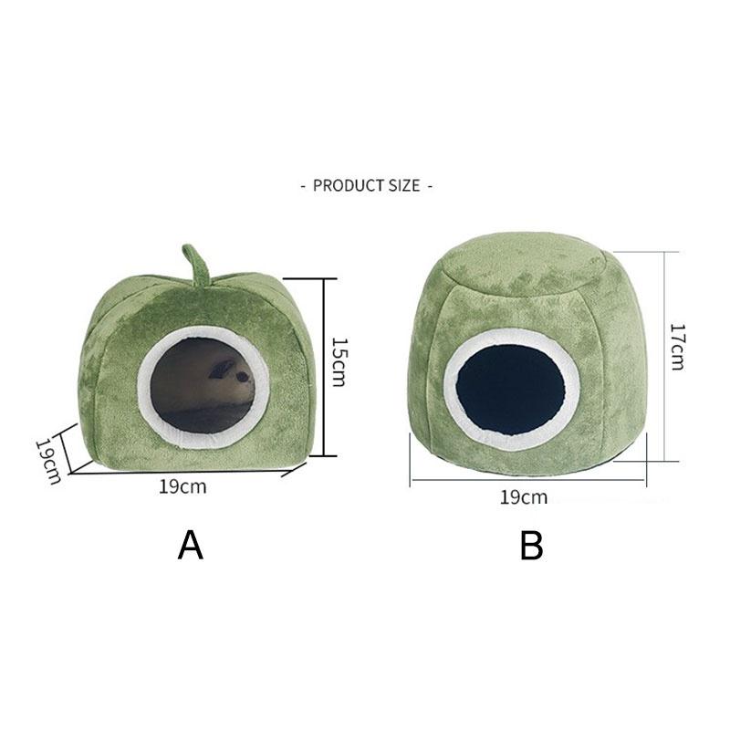 Кровать для морской свинки - моющиеся аксессуары для клеток, укрытие для мелких животных для шиншилл, хомяков, ежиков