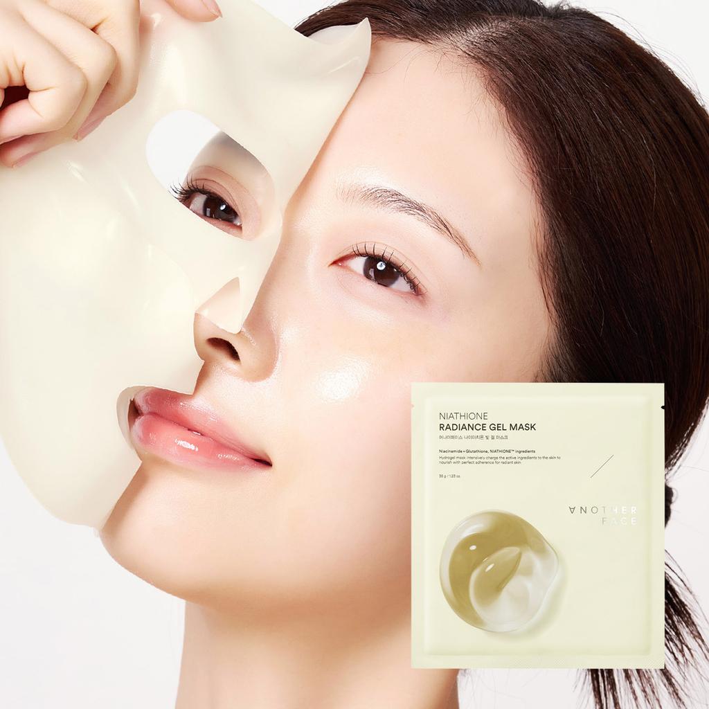 Another Face [Осветляющая гидрогелевая маска-патч для пор с ниацинамидом] Another Face Niathion Hydrogel Mask Pack 1 шт.