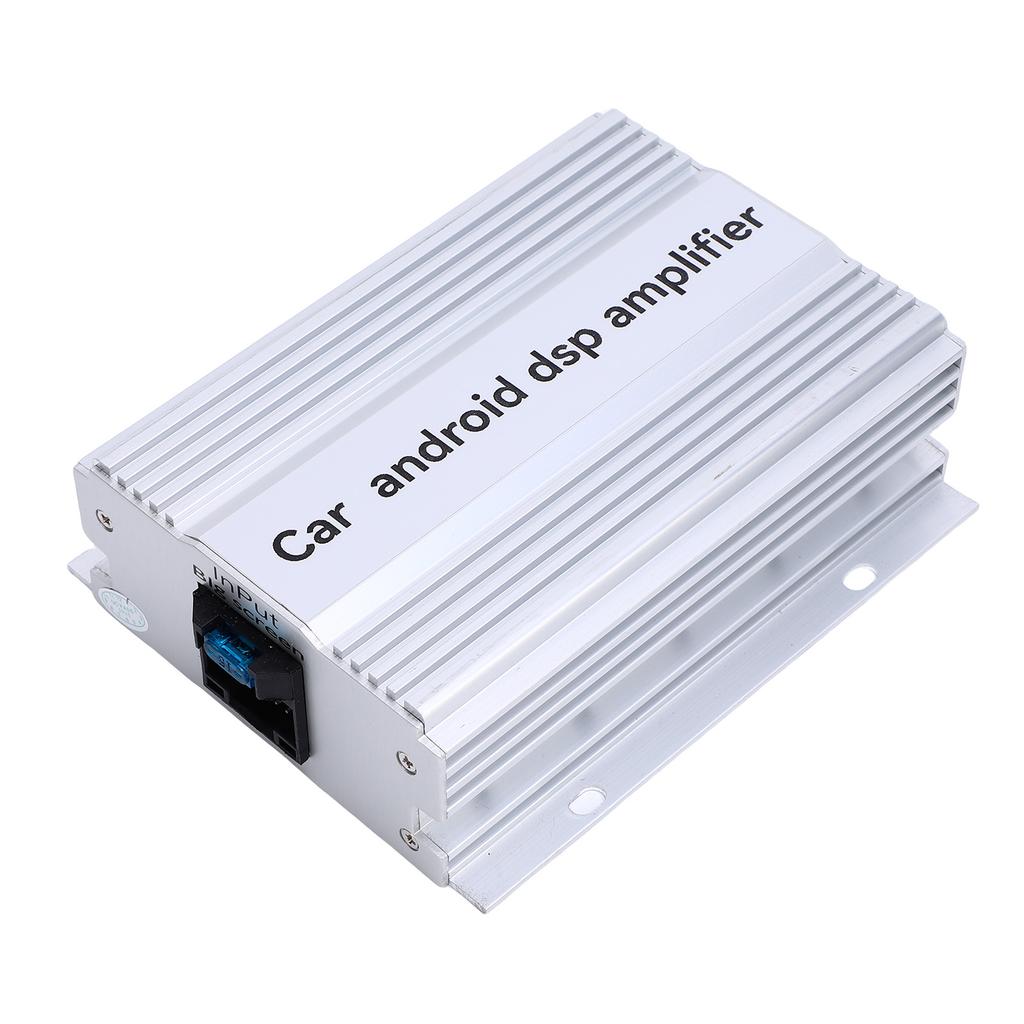 Автомобильный усилитель 4-канальный Высокоуровневый Класс AB DSP Звуковой усилитель для автомобильного сабвуфера