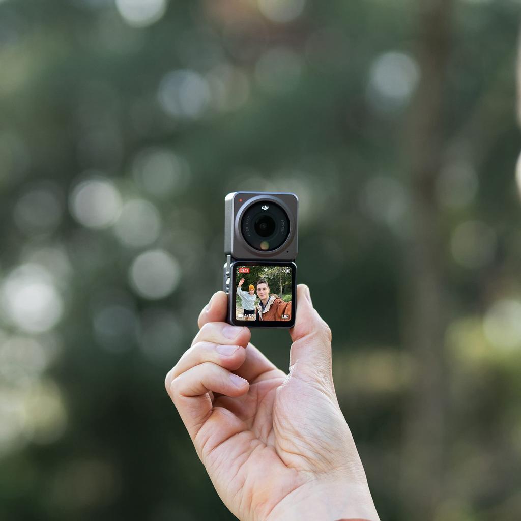 Экшн-камера DJI Action 2 Power Combo с магнитным креплением для переноски - модуль, аксессуары, стабилизация, камера.