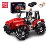 MOULD KING 18037 Technical Truck Building Block The Motorized Wheeled Tractor Set Assembly Brick Toys Kids Christmas Gift