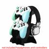Acrylic Gaming Controller Stand Sturdy Desktop Organizer for PS5/PS4/Xbox/Switch