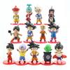 13 шт./лот фигурки Dragon Ball мини-фигурка Супер Сайян Гоку Веджета Фигурка Действия Коллекционная Модель Игрушки