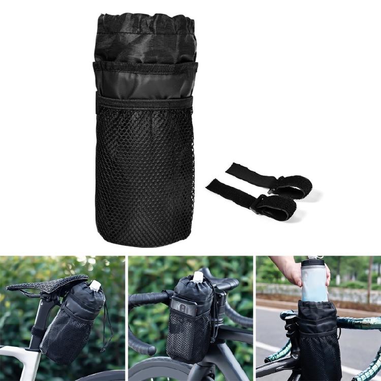 Bike Handlebar Stem Bag Cup Drink Holder Insulated Stem Bag Bike Storage Pouch