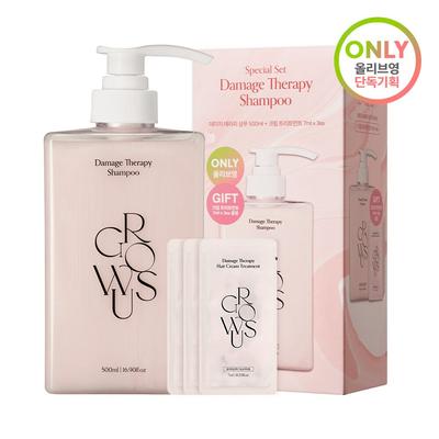 Шампунь Damage Therapy 500 мл, специальный набор (+Крем лечебный 21мл)
