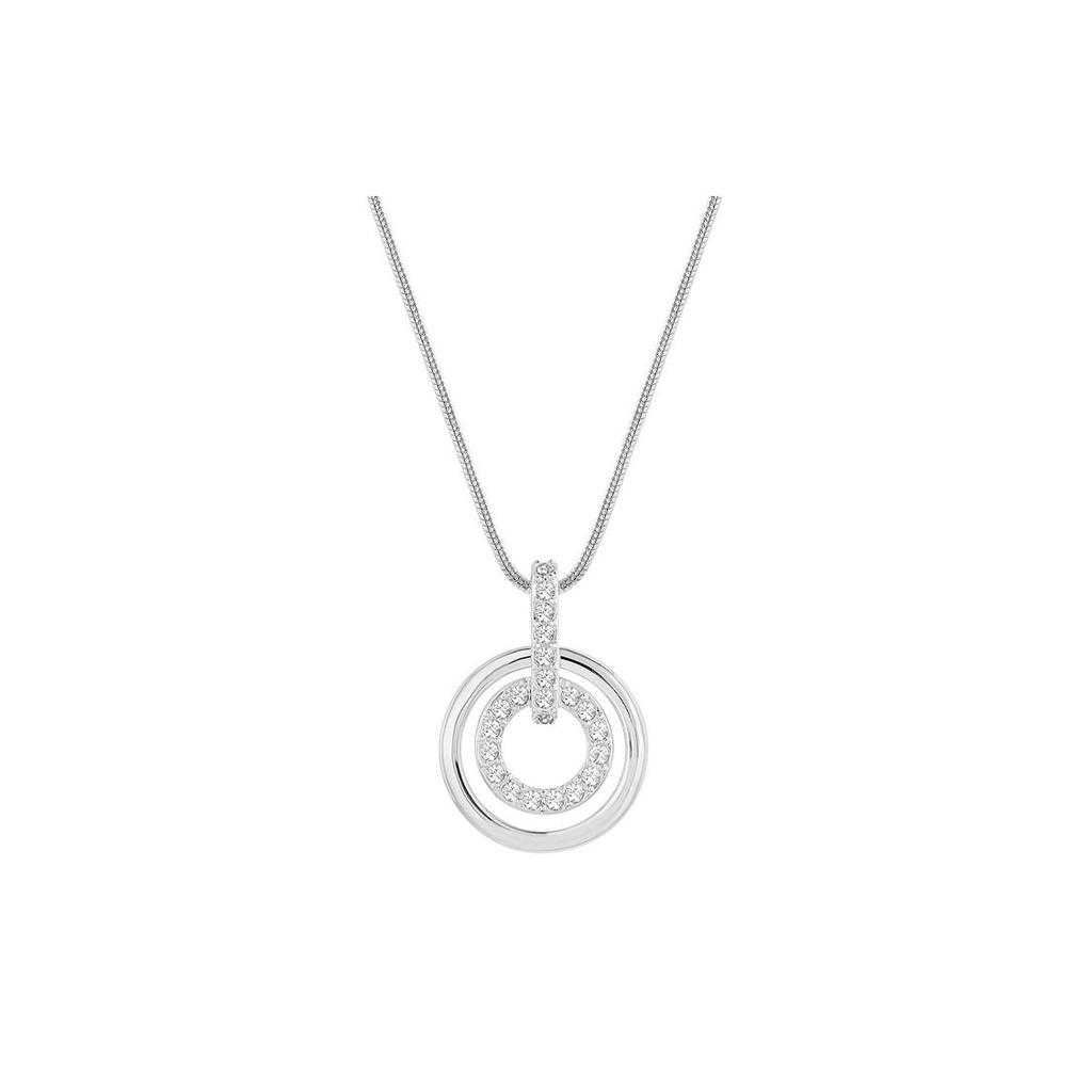 Swarovski Ожерелье с переплетающимися кольцами Женское ожерелье 681251