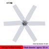 Ruitai Fiberglass Industrial Exhaust Fan Blade