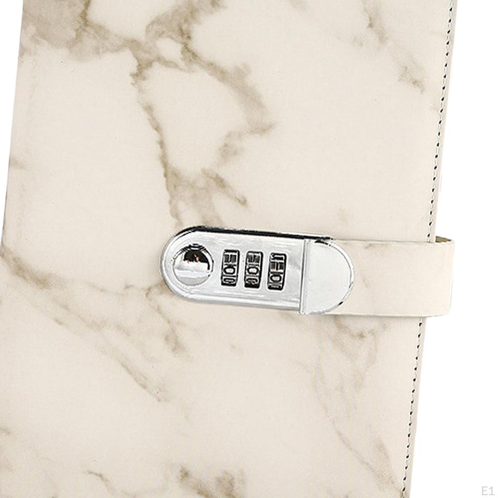 Дневник с блокировкой, 100 листов/200 страниц, журнал с блокировкой паролем для мужчин и женщин