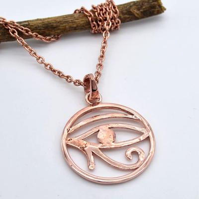 Ожерелье с подвеской Evil eye Design Твердая подвеска из стерлингового серебра 925 пробы с цепочкой Ювелирные изделия для женщин или девочек