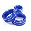 Car Air Conditioning Knobs Audio Circle Trim Fit For BMW F30 F34 F20 F21 F46 X1 F48 X2 F47 F32 F33 F36 1 2 3 Series