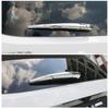 For Jeep Renegade 15-2023 Bright Chrome Tail Rear Window Wipers Cover Trim 3PC
