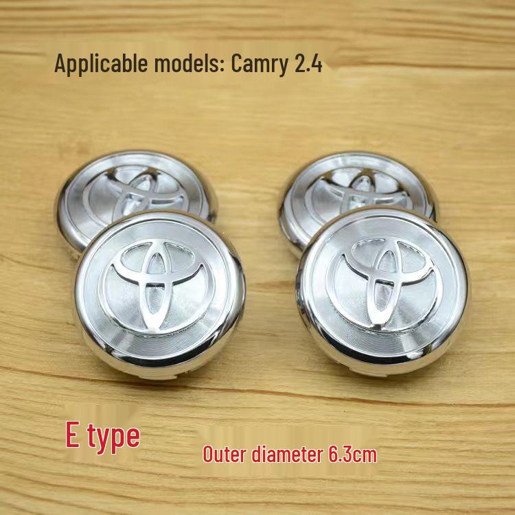 Подходит для моделей Toyota, таких как Camry, Corolla, Reiz, Vios и Levin. Включает логотип и колпаки на колеса.