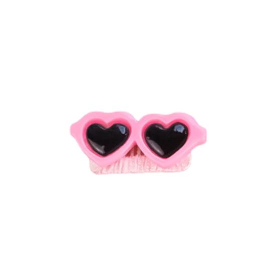 Creative Handmade Decorative Gift Sunglasses Lovely Dog Cat Barrette Photography Prop Pet Accessories Hair Pin