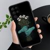 Phone Case For Samsung A17 A55 A16 A56 A35 A15 A53 A54 A33 A34 A25 A05S A52 A52S A07 A26 A06 Trippy blue alien eyes