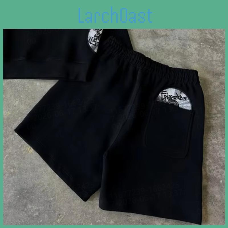 Y2k Letter And American European Embroidery Street Casual Mens And Womens Shorts