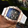 Самые продаваемые новые мужские часы Richard Skeleton Barrel Sport