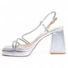 Sandalia De Tacón Para Mujer.  Montevita  Festsand5  88522