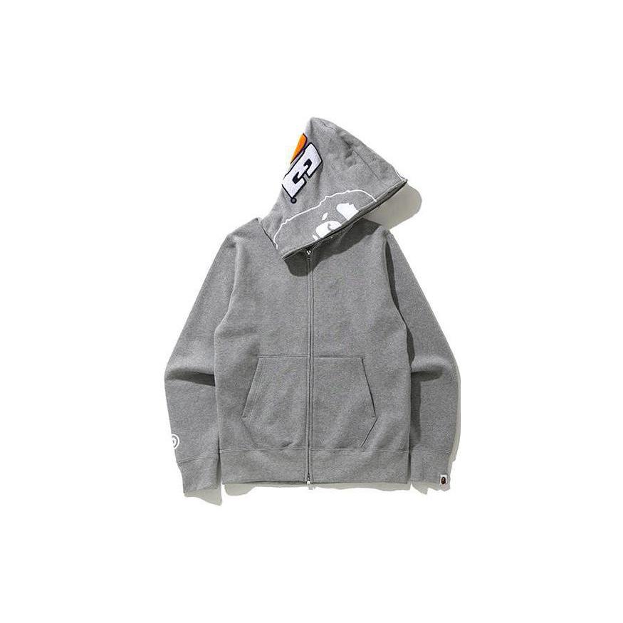 Толстовка Bape 2nd Ape с полной молнией 0ZXSWM115022G
