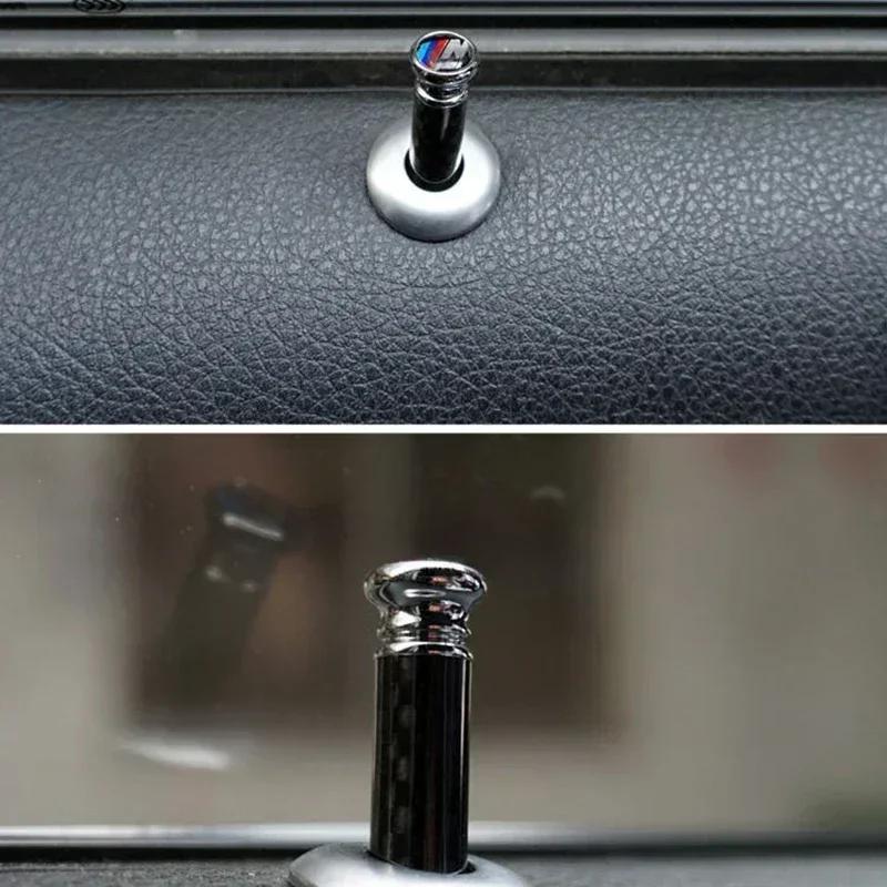 X5 X6 2025 Новый 4 шт. Углеродное волокно Модифицированный штифт двери замка автомобиля Для BMW M E39 E36 E60 E90 E46 F30 F10 F20 E53 E34 X1 X3 X5 X6 Автомобильный кондиционер