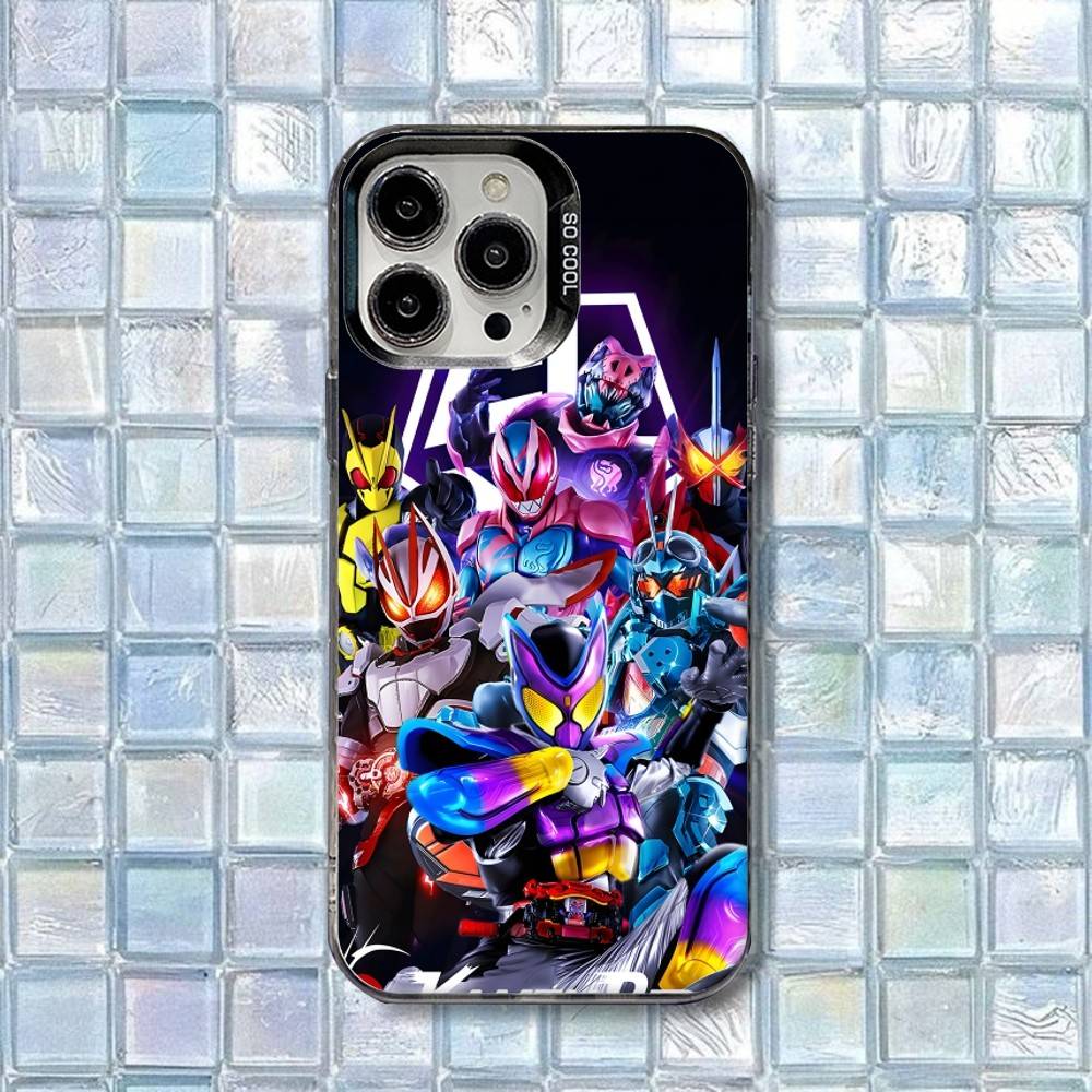 К-КаменС Р-Райдер Крутой Чехол Для Телефона Для iPhone 16,15,14,13,12,11,8,7,Pro,Max,Plus,Mini,XS,SE Ударопрочный Матовый Чехол
