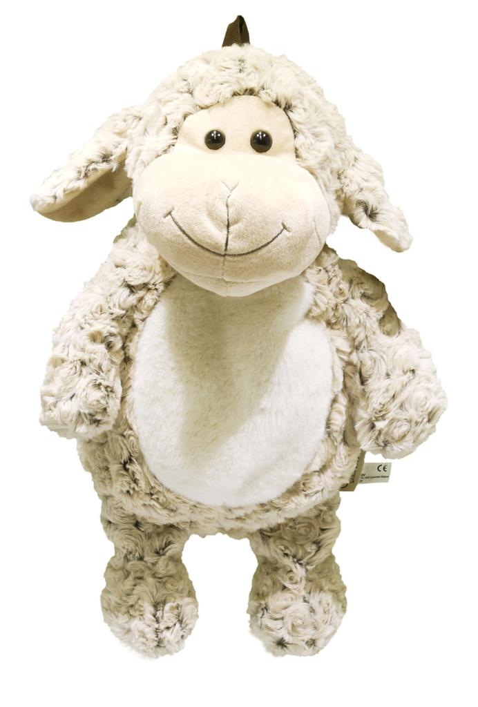 Cute Animal Plush Backpack, Adults and Children, Fluffy Material, Cute Lamb Sheep