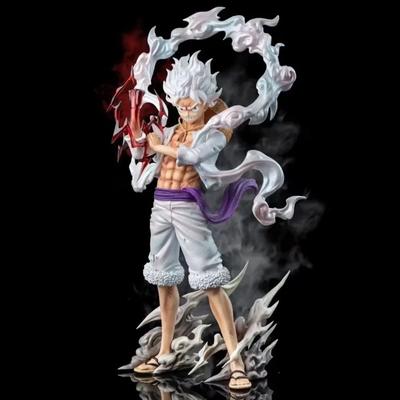 25 см Аниме Фигурка One Piece Фигурка Луффи Луффи Ника Фигурка Действия из ПВХ Модель Статуэтка Коллекция Украшения Игрушки Подарок
