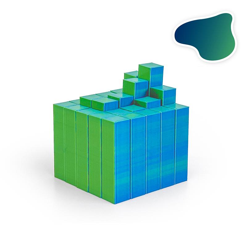 3D-печать Волшебный куб 5x5 Цветной Волшебный куб Игрушка для снятия стресса Веселые игрушки-непоседы Для детей и взрослых Светящийся в темноте Настольное украшение