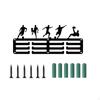 Sports Plaque Rack Shelf,Medal Hanger Display ,Wall Mounted Black Football Medal Hooks for