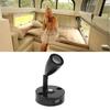Светодиодный фонарь для RV с сенсорным диммером, 3 цвета освещения, с портом USB-зарядки, 12-24 В, 3 Вт, для кемпинговых прицепов, яхт