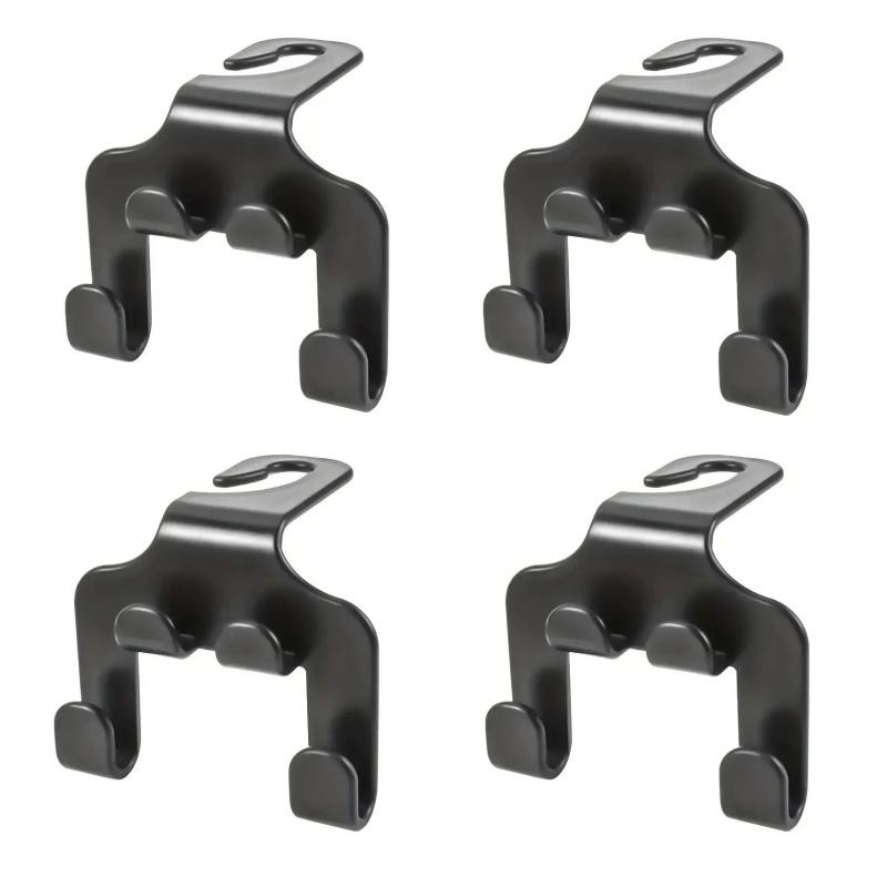 1/2/4 шт. Универсальный многофункциональный держатель для телефона на спинку сиденья автомобиля с крючком, подставка для хранения, кронштейн для подголовника заднего сиденья автомобиля для всех телефонов