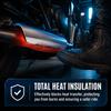 Easy Installation Exhaust Heat Shield Bent Shape Exhaust Muffler Guard  Sport Bike