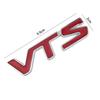 Металлический 3D значок-эмблема V T S VTS для автомобиля, 3D логотип-наклейка для Citroen C2 C3 C4 Quatre Saxo Xsara Jimny 1.6 16v VTR, красно-серебристый цвет