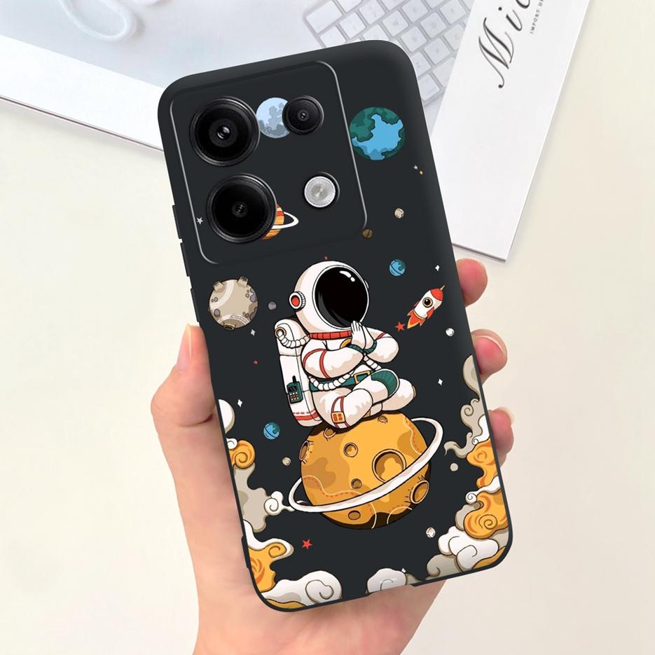 Для чехла Xiaomi Poco X6 Pro Новый Модный Мультяшный Чехол Мягкий Силиконовый Чехол для Телефона Для Xiaomi Poco X6 PocoX6 Pro X6Pro Fundas Бампер