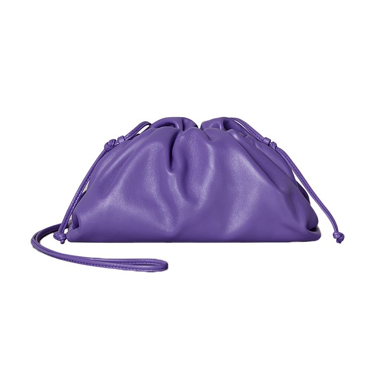 Bottega Veneta Pouch Cloud Bag Series Solid Color Minimalist Drawstring Design Clutch Shoulder Crossbody Bag Mini Women bags 585852VCP405308