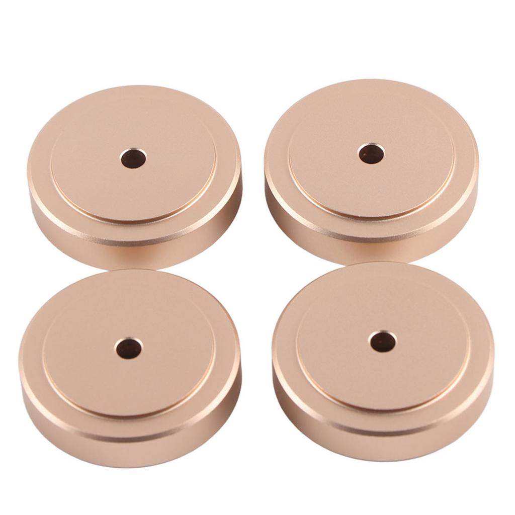 4шт 40*10мм алюминиевый сплав усилитель колодки анодирование пескоструйная обработка усилитель колодки ноги золото