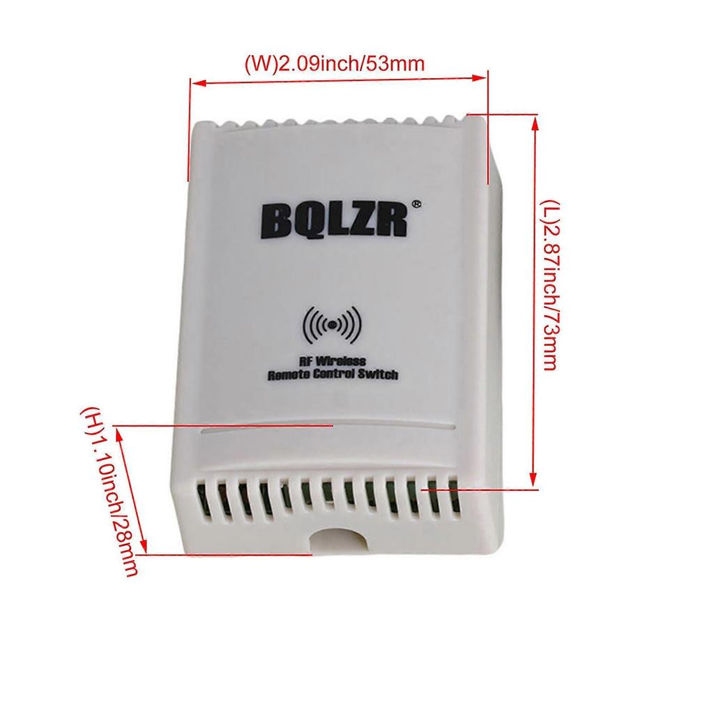 2channel Wireless Remote Controller Switch Board 30m 3in1 315mhz 12v