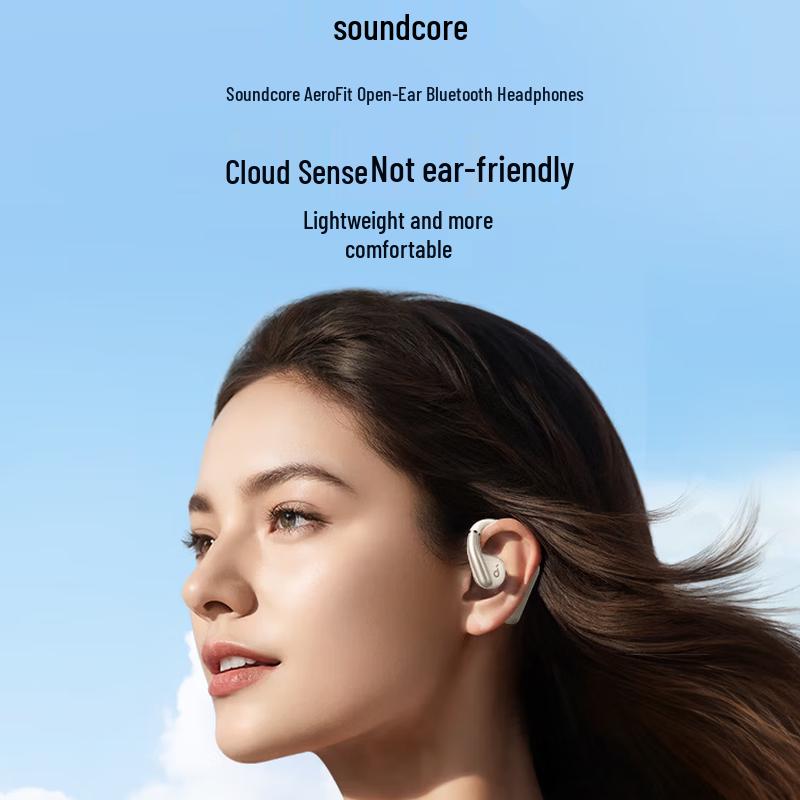 Спортивные Bluetooth-наушники с открытым ухом SoundCore AeroFit