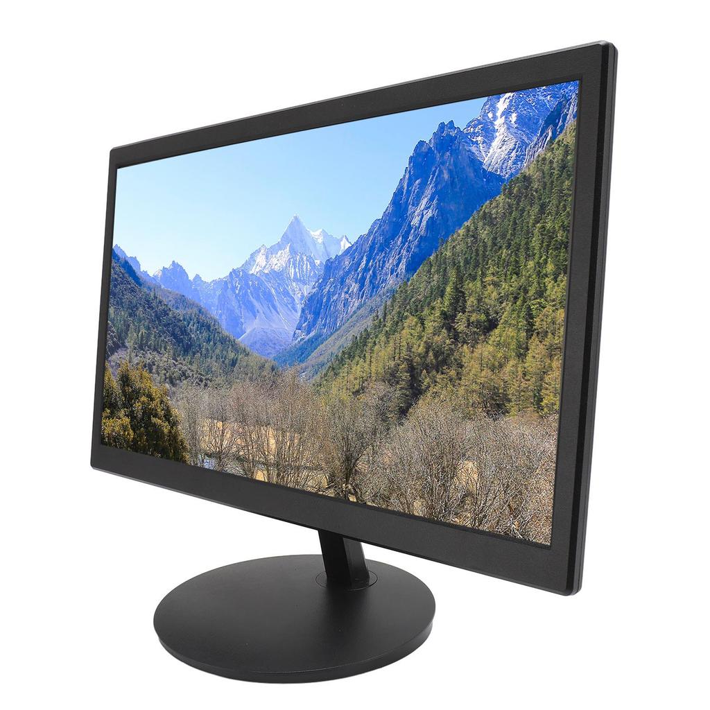 20in LED Monitor 1600 X 900 60Hz High Definition Multimedia Interface VGA Input VESA Mounting Thin LED Monitor for PC Laptop Computer