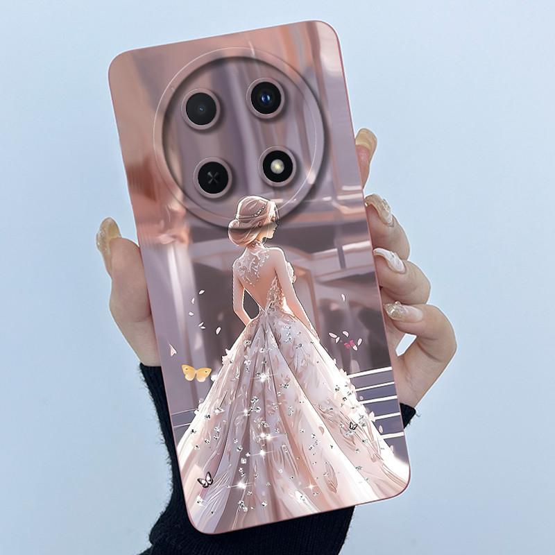 Чехол для Huawei Nova 12i / Nova 13i Милые Девочки Кошки Мягкий Силикон Ударопрочный Задний Чехол для Huawei Nova12i 12 i 13 i Кейс
