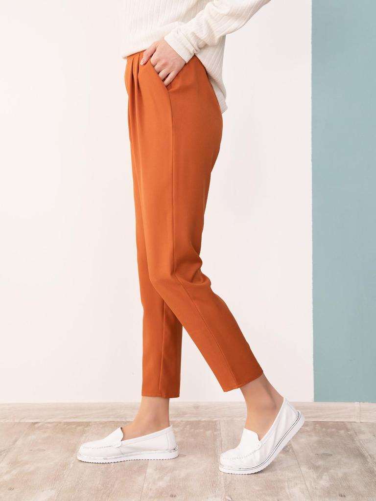 Присборенные на талии брюки Issa Plus