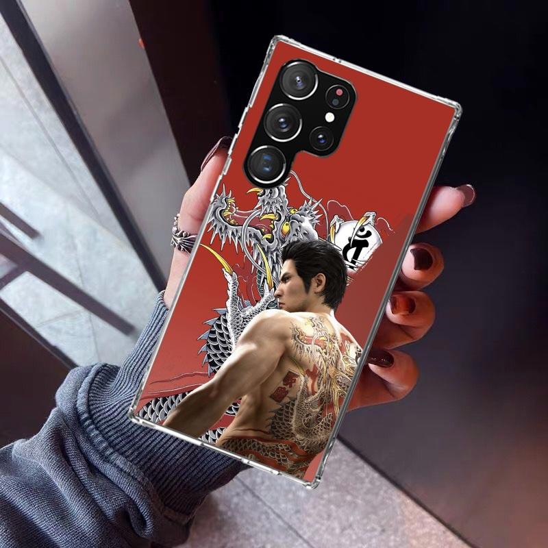 Yakuza 0 Game Phone Case For Samsung Galaxy S23 S24 S25 Edge S26 Ultra S22 + S21 Plus S20 FE Cover Silicone Print Shell Galaxy S