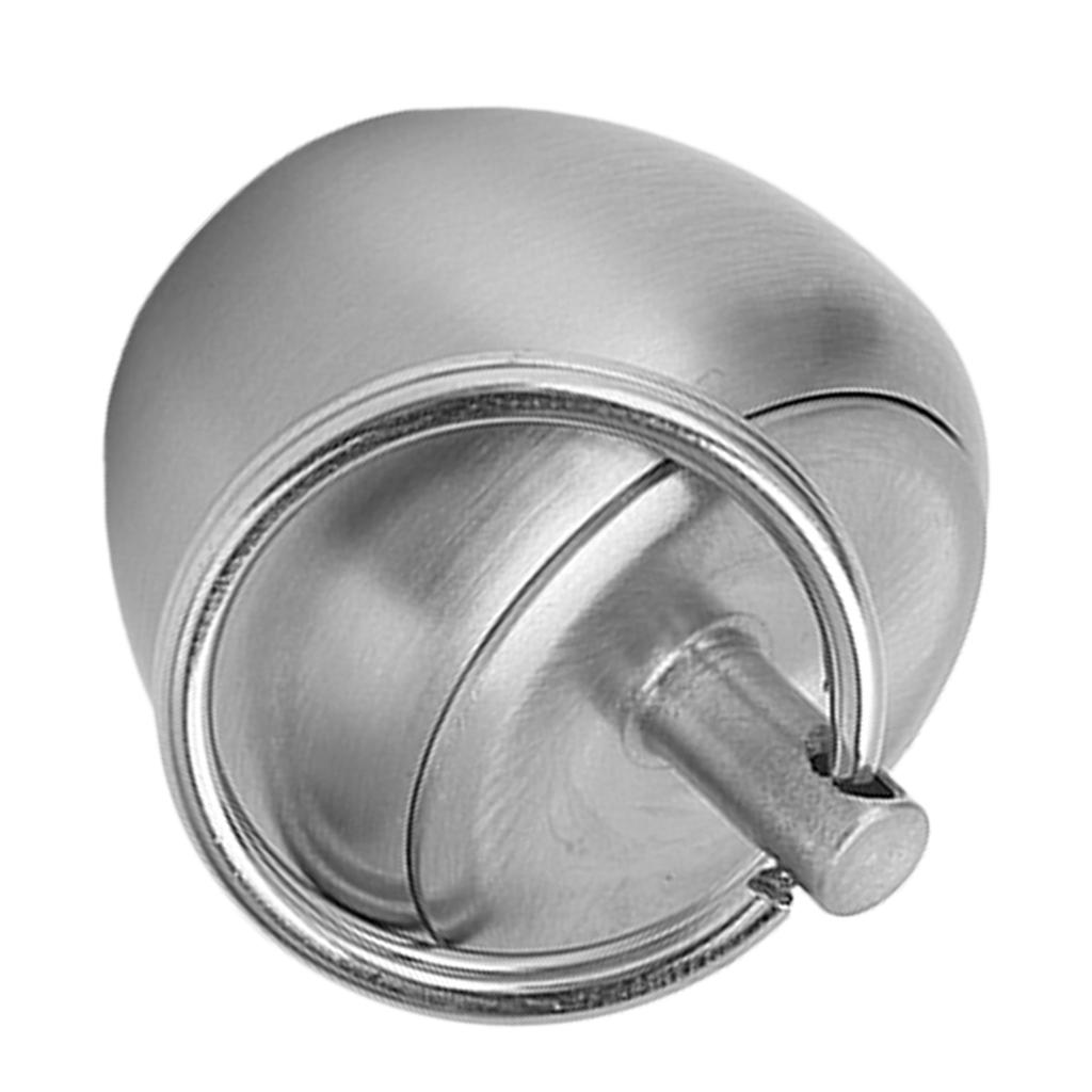 Stainless Steel Pill Case Apple Shape Mini Portable Stainless Steel Metal Small Medicine Box Sealed